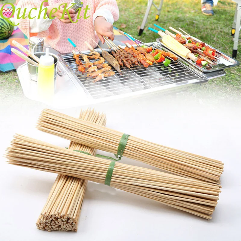 100pcs 30cm Wooden Bamboo Barbecue Skewers BBQ Needle Stick Disposable BBQ Sticks For Outdoor Grill Camping Picnic Tools
100pcs 30cm Wooden Bamboo Barbecue Skewers BBQ Needle Stick Disposable BBQ Sticks For Outdoor Grill Camping Picnic Tools