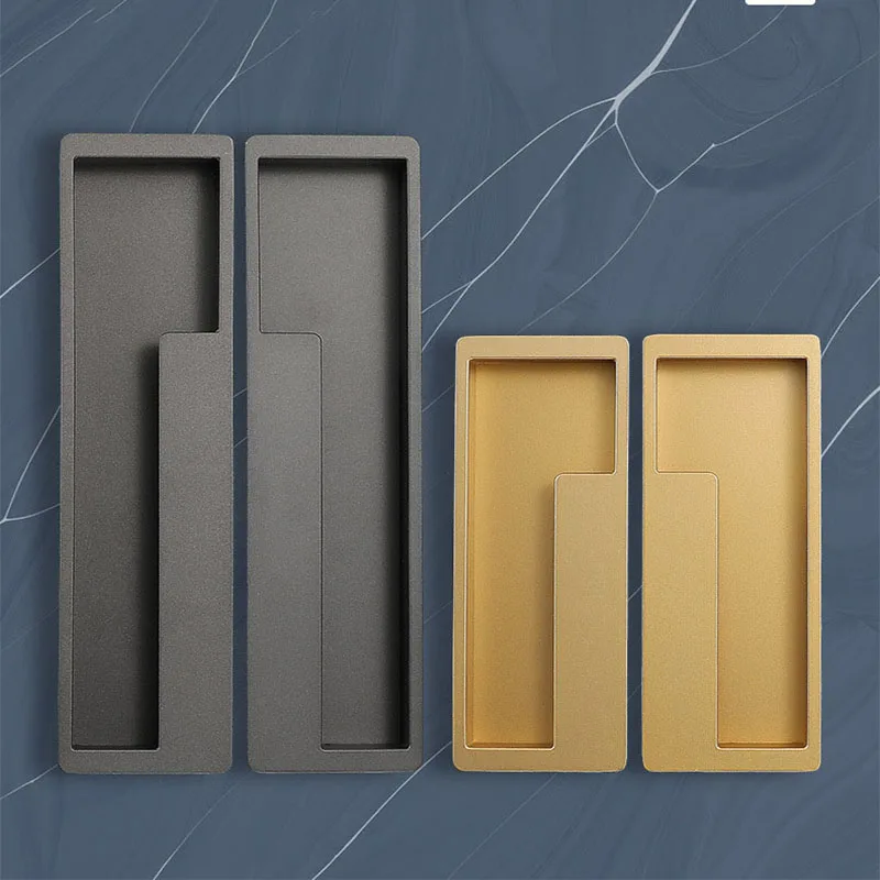 Cabinet Knobs Pair Embedded Stealth Door Handles Golden/Black Zinc Alloy Slotted Recessed Sliding Door Pull Cover Floor Cabinet
Cabinet Knobs Pair Embedded Stealth Door Handles Golden/Black Zinc Alloy Slotted Recessed Sliding Door Pull Cover Floor Cabinet