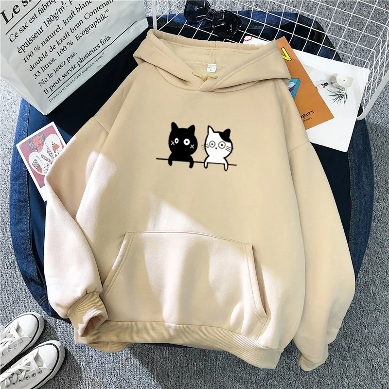 Qrxiaer Pockets Fleece Loose Streetwear Men Boy Girls Women Winter Coat Lover Cats Couple Sweatshirts Kawaii Girls Hoodies
Qrxiaer Pockets Fleece Loose Streetwear Men Boy Girls Women Winter Coat Lover Cats Couple Sweatshirts Kawaii Girls Hoodies