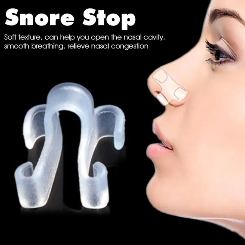 4Pcs /Box Mini Silicone Anti-Snoring Apnea Nose Breathe Clip Stop Snore Device Sleeping Aid Guard Healthy Care Tool
4Pcs /Box Mini Silicone Anti-Snoring Apnea Nose Breathe Clip Stop Snore Device Sleeping Aid Guard Healthy Care Tool