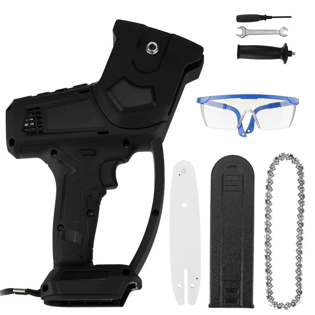 Universal Electric Saw Machine 8inch 1200W Electric Chain Saw Angle Grinder with Handle Woodworking Chainsaw for Makita Battery
Universal Electric Saw Machine 8inch 1200W Electric Chain Saw Angle Grinder with Handle Woodworking Chainsaw for Makita Battery