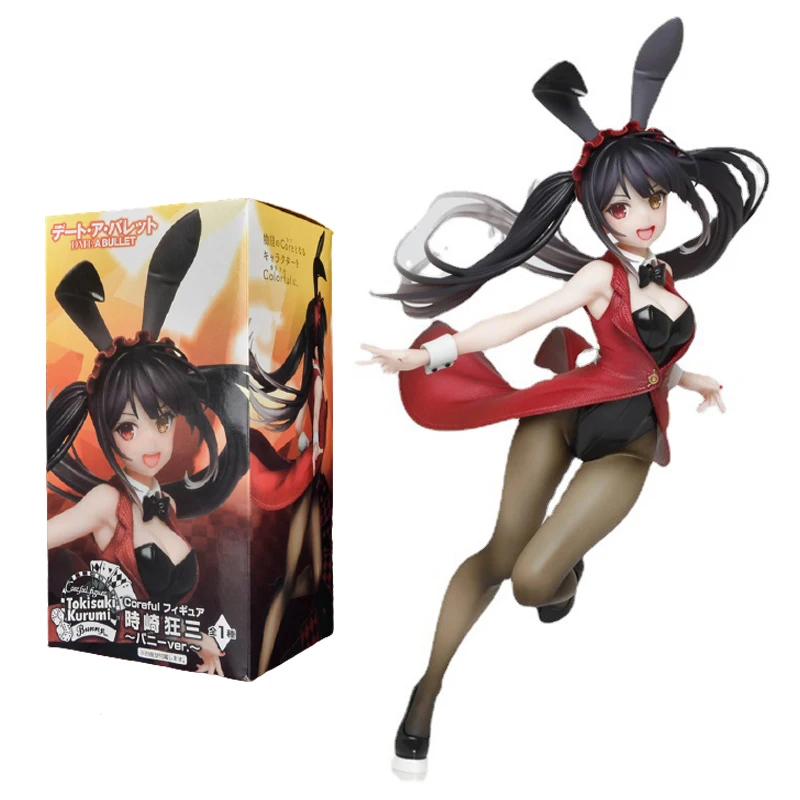 Anime Date A Live Tokisaki Kurumi Figure 24cm Sexy Bunny Ver. Collectible Pvc Model Girl Figurine Toys Desk Decor Birthday Gift 
Anime Date A Live Tokisaki Kurumi Figure 24cm Sexy Bunny Ver. Collectible Pvc Model Girl Figurine Toys Desk Decor Birthday Gift