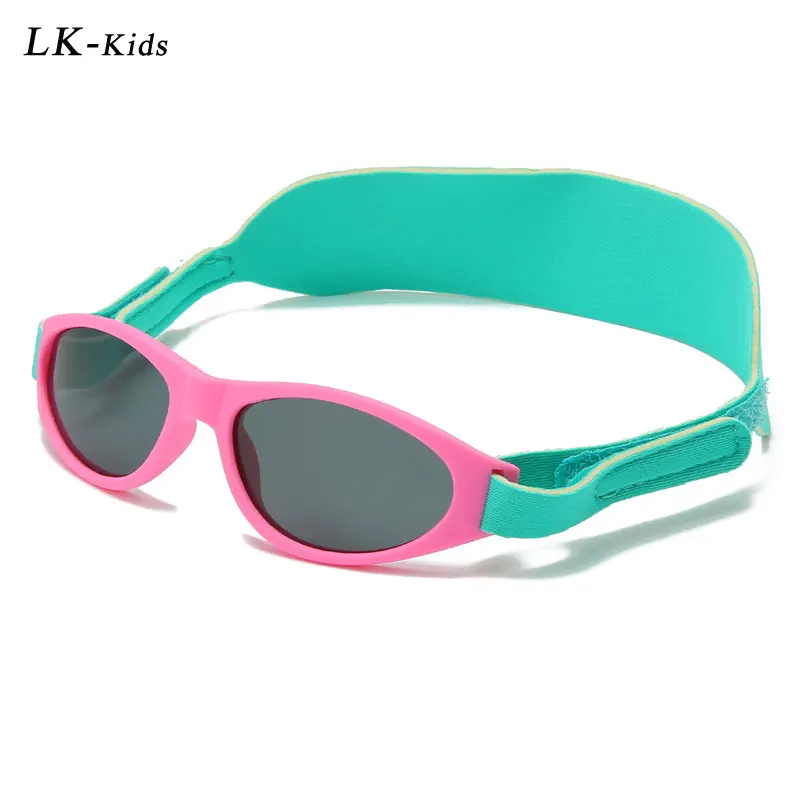 

LongKeeper TR90 Kids Polarized Sunglasses With Headband Children Flexible Safety Goggle Boys Girls Brand Glasses Oculos De Sol