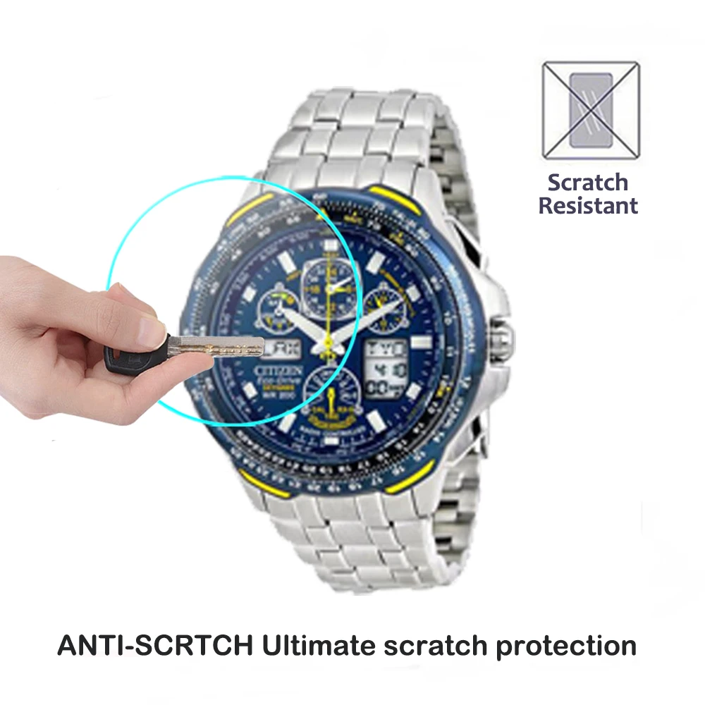 2 шт. 2.5D HD прозрачное водонепроницаемое стекло для Citizen Eco Drive JY0040 59L 0040 Смарт часы