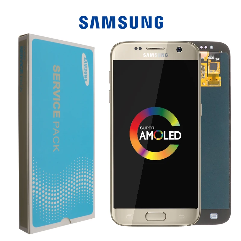 Сменный ЖК-дисплей Samsung Galaxy S7/G930/G930F цвета на выбор | Мобильные телефоны и