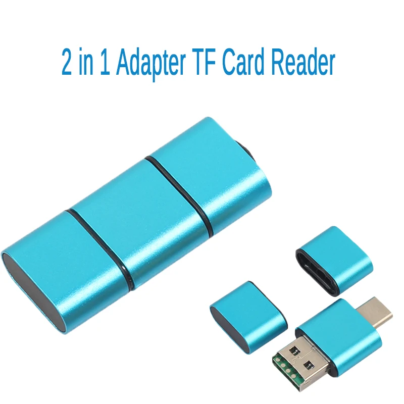 NEW TYPE-C To USB 2.0 Adapter TF Card Reader 2 In 1 Maximum Support 128GB Cover TF Card Slot USB2.0 Standard Speed Easy To Carry
NEW TYPE-C To USB 2.0 Adapter TF Card Reader 2 In 1 Maximum Support 128GB Cover TF Card Slot USB2.0 Standard Speed Easy To Carry