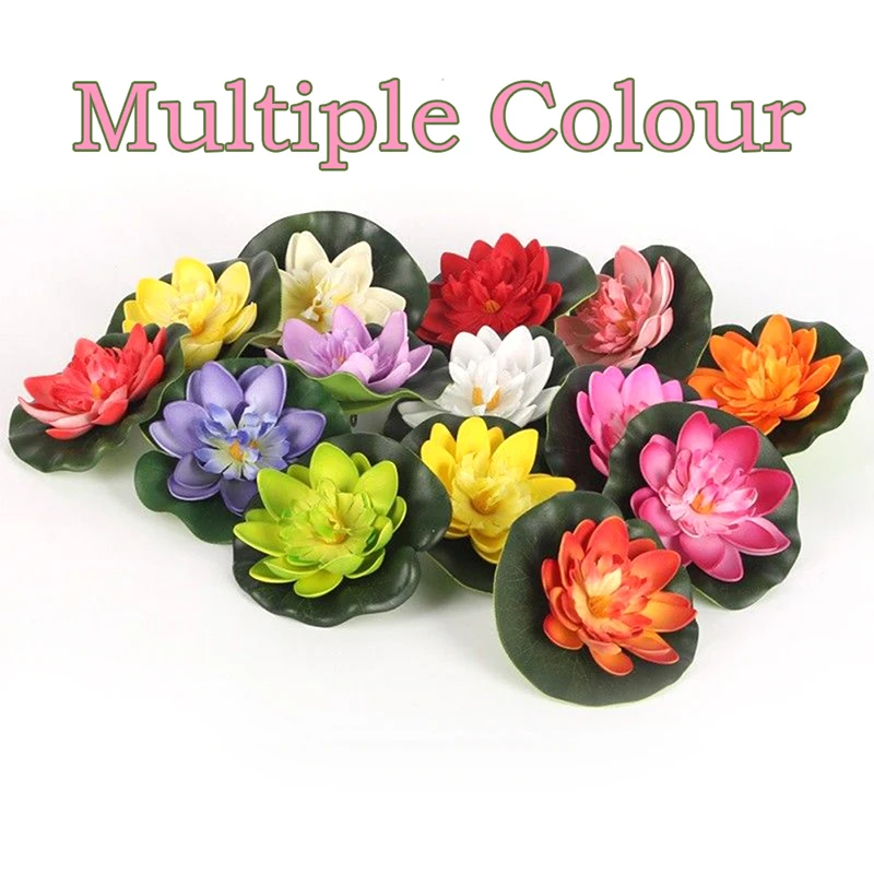 5PCS Home Garden Pond Decoration 10cm Artificial Lotus Water Lily Floating Flower Pond Tank Plant Ornament
5PCS Home Garden Pond Decoration 10cm Artificial Lotus Water Lily Floating Flower Pond Tank Plant Ornament