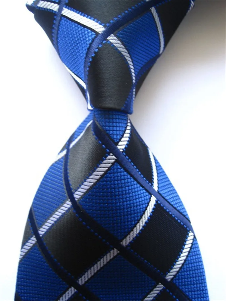 Мужские галстуки новые мужские модные в горошек с надписью 100% жаккардовый тканый