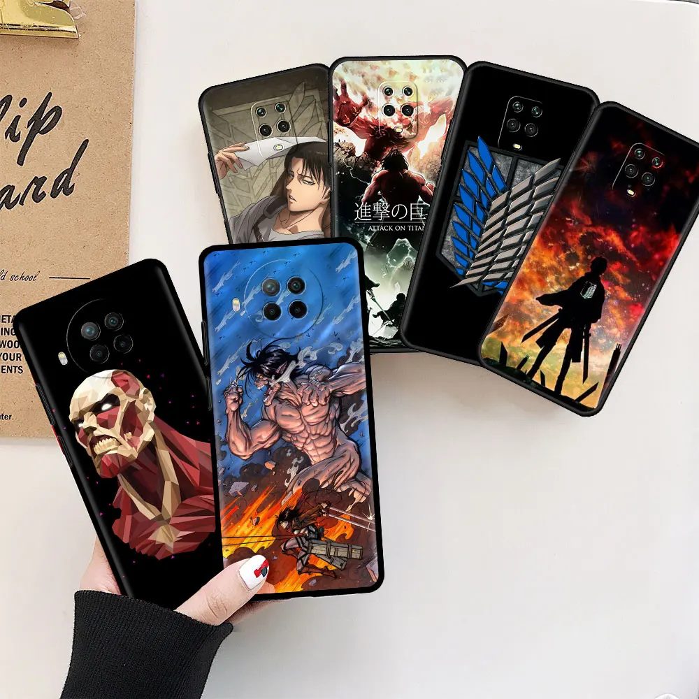Attack On Titan Japan Anime Silicone Fundas Phone Case For Redmi Note 9S 10 8 Pro 8T 7 9C 9 9A 7A 8A K40 Cover Coque Housing
Attack On Titan Japan Anime Silicone Fundas Phone Case For Redmi Note 9S 10 8 Pro 8T 7 9C 9 9A 7A 8A K40 Cover Coque Housing