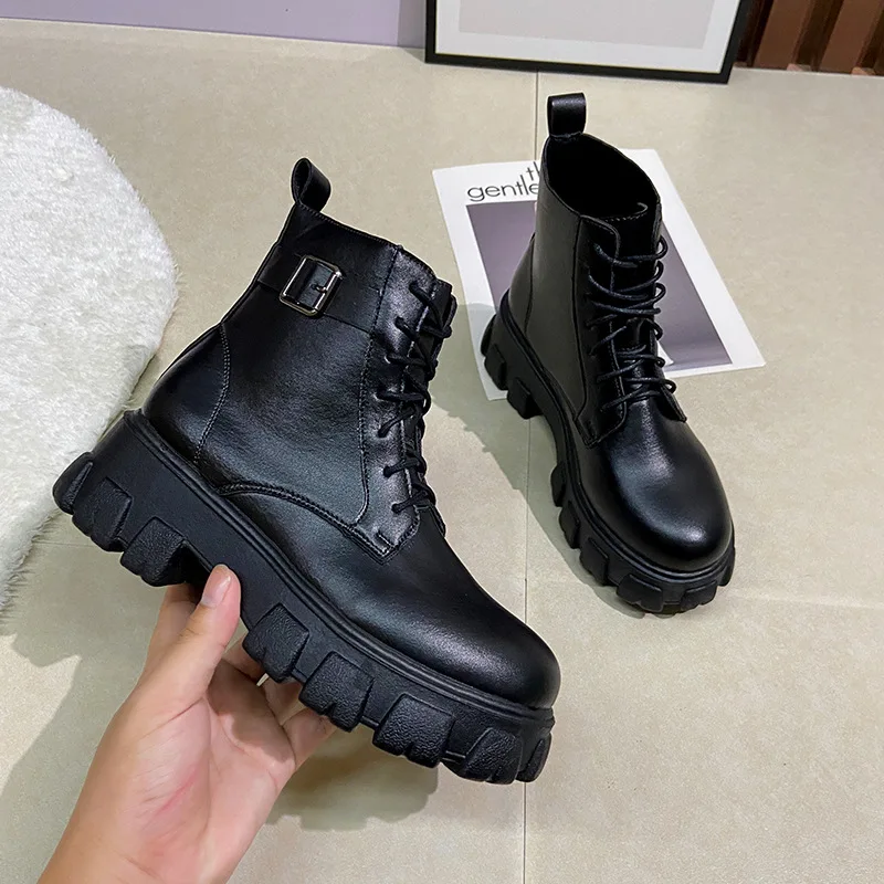 Black Punk Ankle Platform Boots Motorcycle Boots Women Lace Up Chunky Heel Belt Buckle Designer Shoes Lolita Zapatillas Mujer
Black Punk Ankle Platform Boots Motorcycle Boots Women Lace Up Chunky Heel Belt Buckle Designer Shoes Lolita Zapatillas Mujer