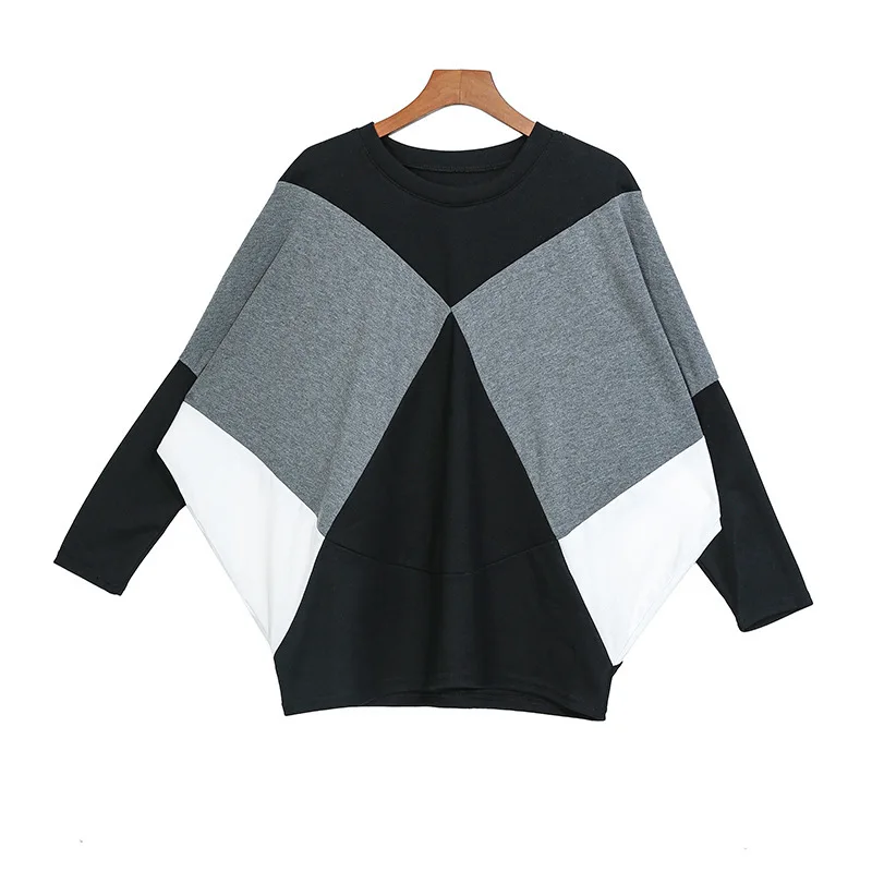 LANMREM 2021 Autumn New Blouse Women Fashion Stitching Color Shirt Round Neck Long Batwing Sleeve Loose Bat Shirts PB252
LANMREM 2021 Autumn New Blouse Women Fashion Stitching Color Shirt Round Neck Long Batwing Sleeve Loose Bat Shirts PB252