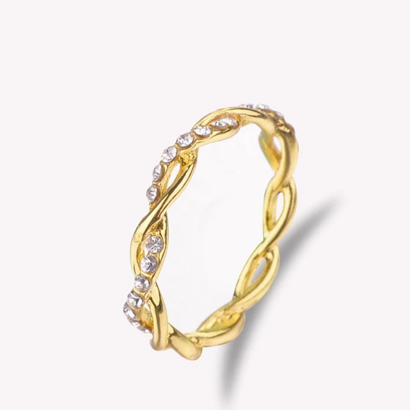 Rose Gold Silver Color Ring For Women Ladies Twist Classical Zircon Wedding Engagement Ring Female Fashion Couple Gift Jewelry
Rose Gold Silver Color Ring For Women Ladies Twist Classical Zircon Wedding Engagement Ring Female Fashion Couple Gift Jewelry