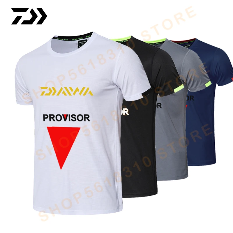 Summer Daiwa Clothes for Fishing Tshirt Men Outdoor Sports Anti-sweat Breathable Quick Dry Golf Running Clothing Fishing T-shirt
Summer Daiwa Clothes for Fishing Tshirt Men Outdoor Sports Anti-sweat Breathable Quick Dry Golf Running Clothing Fishing T-shirt