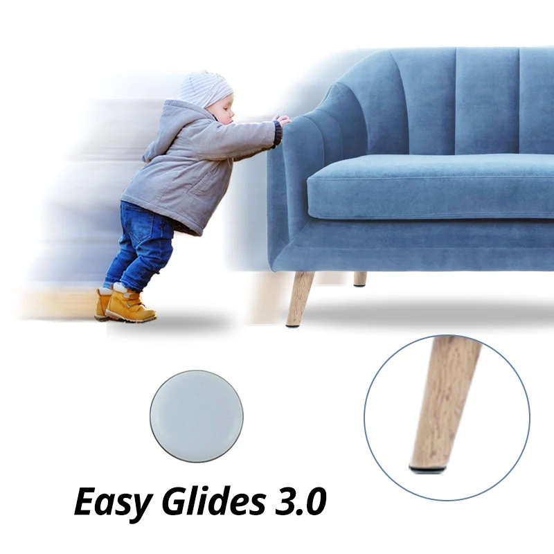 4pcs Magic Furniture Easy Sliders Felt Pad Rubber Feet Floor Protector Chair Pad Round Glides Seat Leg Protectors Table Pads
4pcs Magic Furniture Easy Sliders Felt Pad Rubber Feet Floor Protector Chair Pad Round Glides Seat Leg Protectors Table Pads