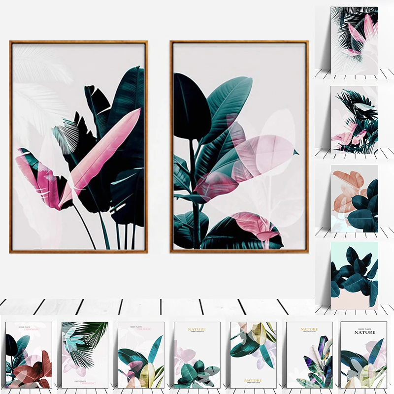 Colorful Plant Pink Art Picture Home Decor Nordic Canvas Painting Wall Art Modern Nature for Living Room Leaf Posters and Prints
Colorful Plant Pink Art Picture Home Decor Nordic Canvas Painting Wall Art Modern Nature for Living Room Leaf Posters and Prints