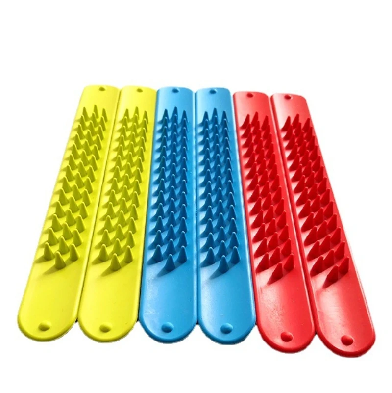 Spiky Slap Bracelet Silicone Spike Fidget Wristband Sensory Classic Toy Antistress Universal For Children & Adults
Spiky Slap Bracelet Silicone Spike Fidget Wristband Sensory Classic Toy Antistress Universal For Children & Adults
