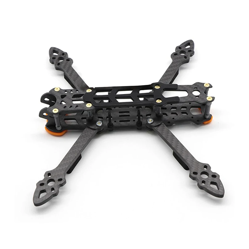 MAK4 5 / 6 7 дюймов 225 мм 260 295 4 Оси каркас из углеродного волокна стойка для DIY FPV