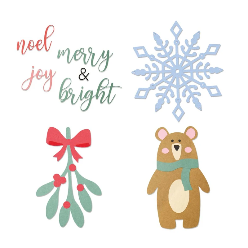 New Cutting Dies for 2021 Teddy Bear Snowflake Winter Phrase Flower Scrapbooking Clear Stamps DIY Crafts Metal Hollow Cutters
New Cutting Dies for 2021 Teddy Bear Snowflake Winter Phrase Flower Scrapbooking Clear Stamps DIY Crafts Metal Hollow Cutters