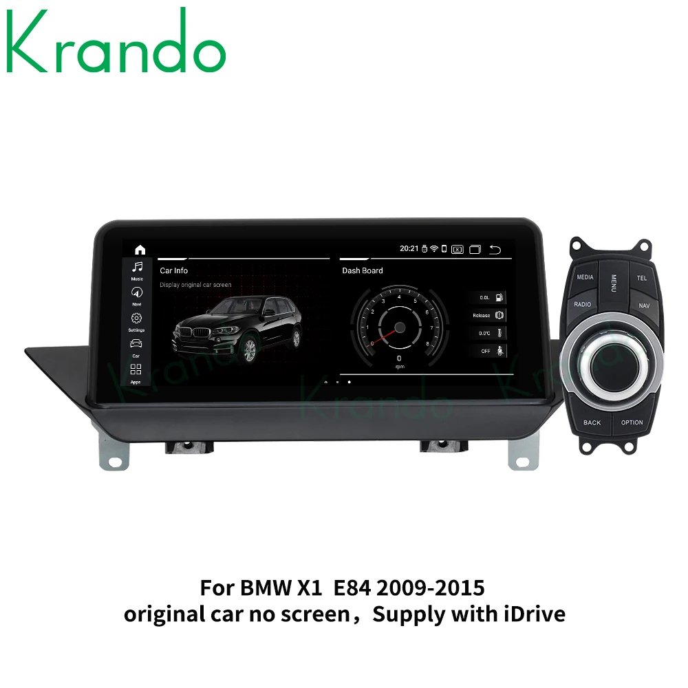 Krando Android 10.0 4G 64G 10.25'' Car Navigation Audio Player Radio For BMW X1 E84 2009-2015 With Idrive CIC Wireless Carplay
Krando Android 10.0 4G 64G 10.25'' Car Navigation Audio Player Radio For BMW X1 E84 2009-2015 With Idrive CIC Wireless Carplay