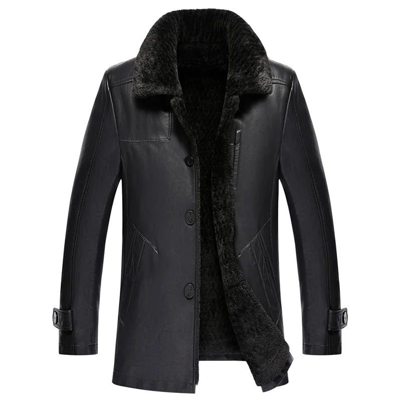 PU Leather Suede Men Coat Jacket Fur Collar Autumn Winter Moto Outerwear Suit Plus Size LF2042
PU Leather Suede Men Coat Jacket Fur Collar Autumn Winter Moto Outerwear Suit Plus Size LF2042