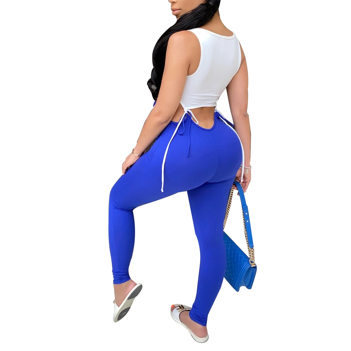 Imcute 2020 New Women Sexy Club Jumpsuit Skinny Rompers Summer Ladies Sleeveless Patchwork Hollow Out Bodysuit Jumpsuit Outfit
Imcute 2020 New Women Sexy Club Jumpsuit Skinny Rompers Summer Ladies Sleeveless Patchwork Hollow Out Bodysuit Jumpsuit Outfit