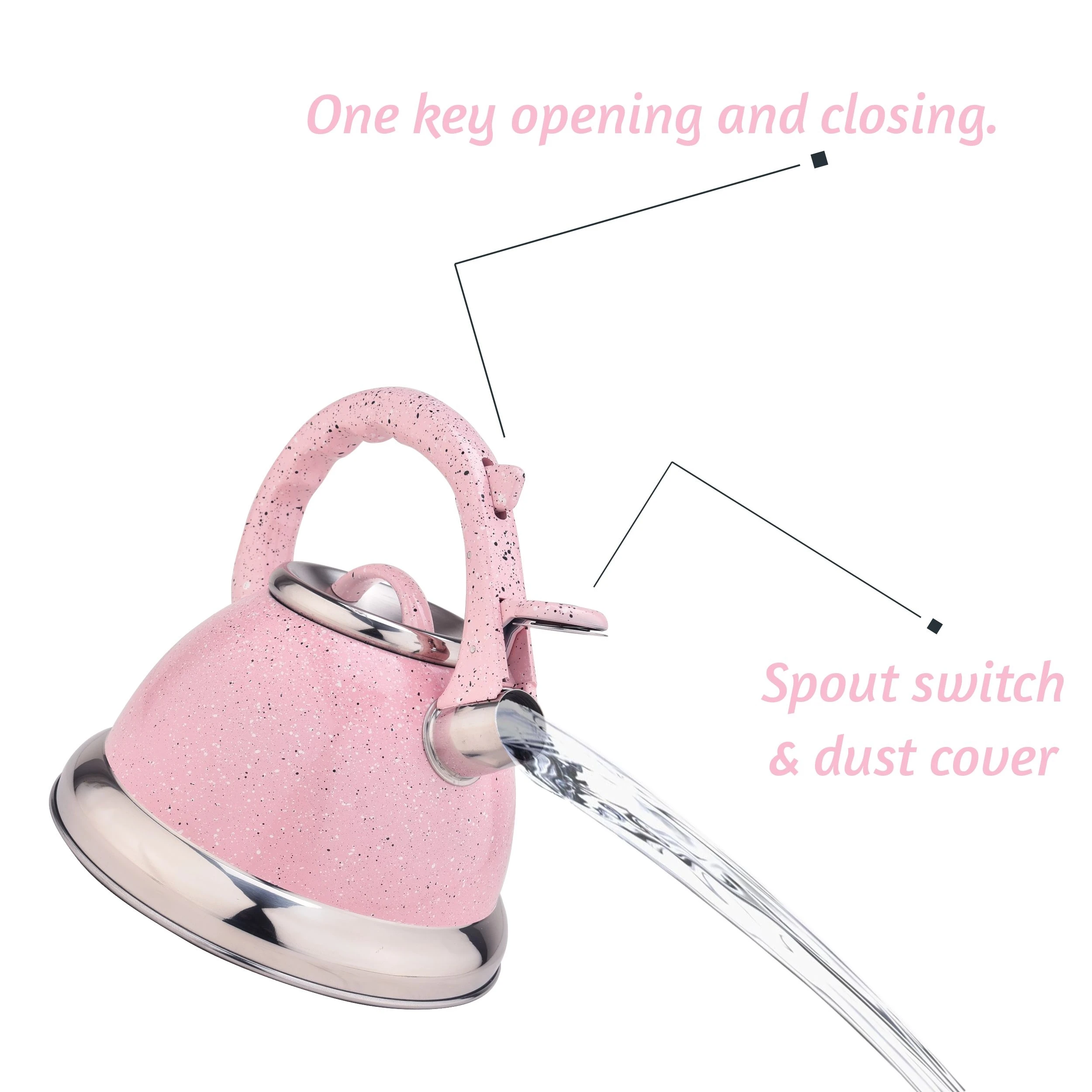 1PC Kitchen Stainless Steel Stovetop Whistling Tea Kettle Teapot Water Kettle Pot
1PC Kitchen Stainless Steel Stovetop Whistling Tea Kettle Teapot Water Kettle Pot