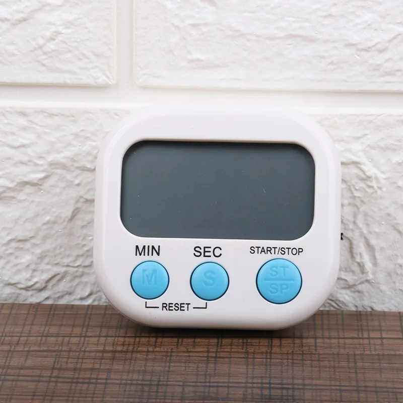 New Cooking Timer LCD Digital Kitchen Countdown and Count Up Timer Clock with Magnetic Backing Stand for Egg Cooking Alarm
New Cooking Timer LCD Digital Kitchen Countdown and Count Up Timer Clock with Magnetic Backing Stand for Egg Cooking Alarm