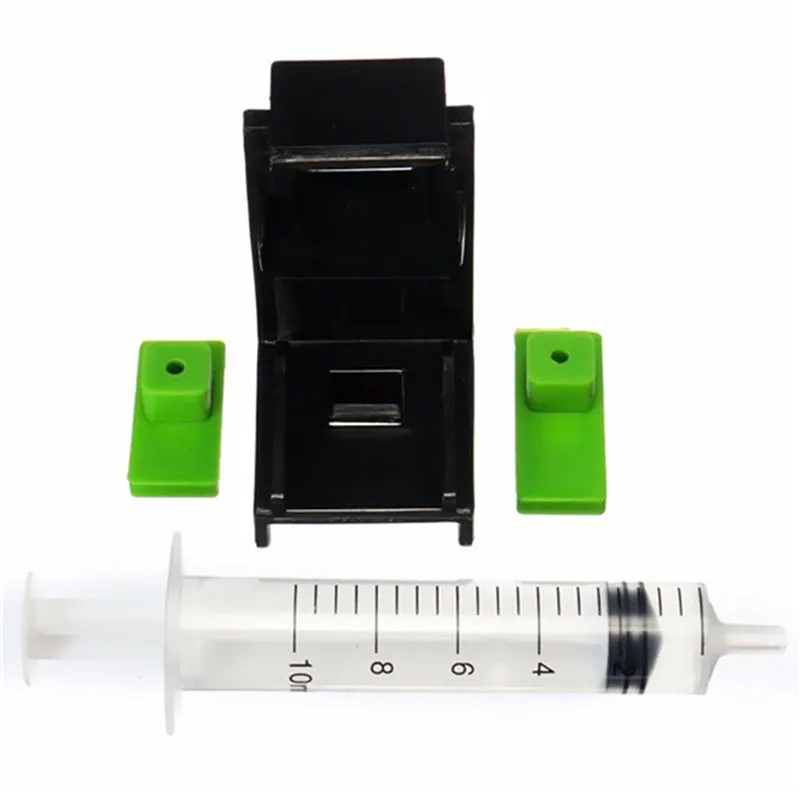 3in1 Ink Refill Cartridge Clip+ 2pcs Rubber Pads + Syringe Tool Kit For HP 60/61 Ink Absorbing Tools For Stationery
3in1 Ink Refill Cartridge Clip+ 2pcs Rubber Pads + Syringe Tool Kit For HP 60/61 Ink Absorbing Tools For Stationery