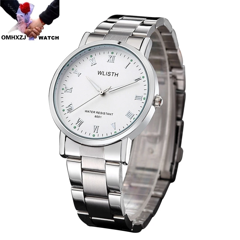 OMHXZJ W109 Fashion classic neutral simple steel belt luminous waterproof belt business casual quartz movement men's Watch 
OMHXZJ W109 Fashion classic neutral simple steel belt luminous waterproof belt business casual quartz movement men's Watch