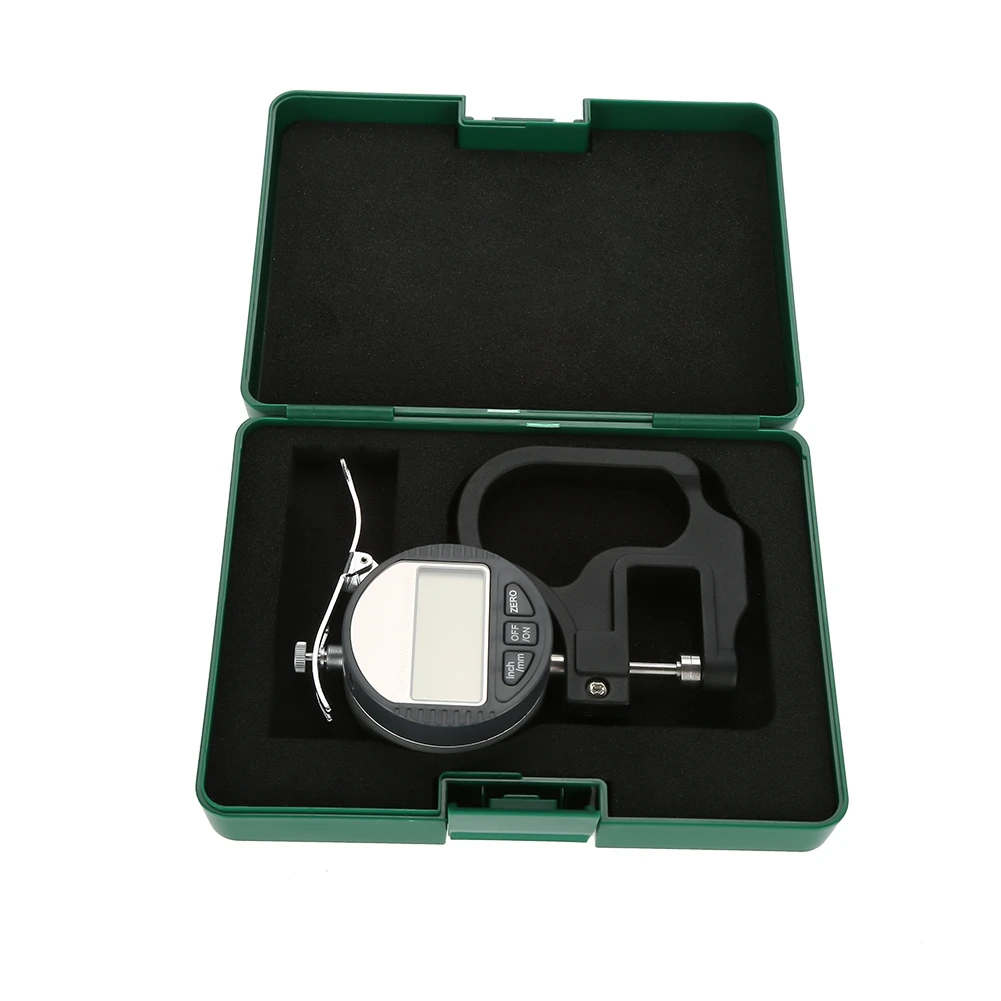 Digital Display Paper Leather Cloth Thickness Gauge Measuring Tool Range 0-12.7mm 0.01mm
Digital Display Paper Leather Cloth Thickness Gauge Measuring Tool Range 0-12.7mm 0.01mm