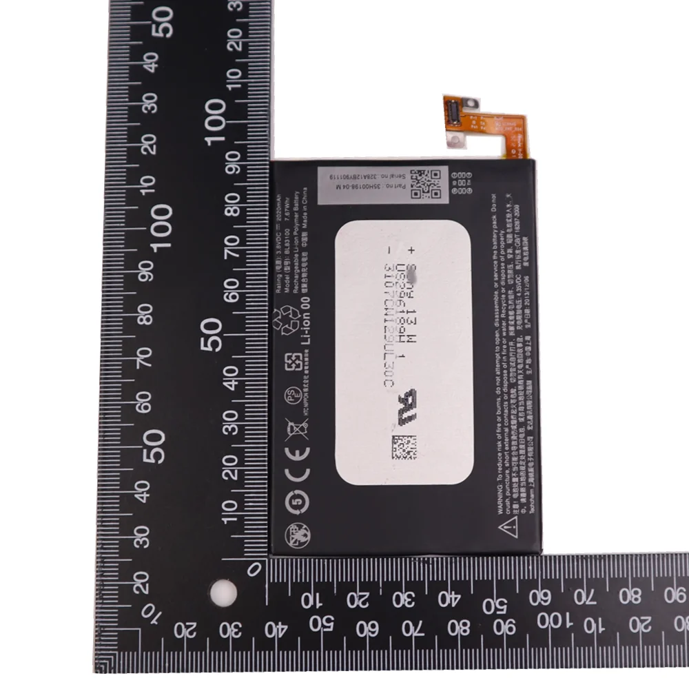 BL83100 2020mAh Mobile Phone Battery For HTC Butterfly / X920e / X920d / Droid DNA / HTL21 / Deluxe DLX / One X5 Phone Battery
BL83100 2020mAh Mobile Phone Battery For HTC Butterfly / X920e / X920d / Droid DNA / HTL21 / Deluxe DLX / One X5 Phone Battery