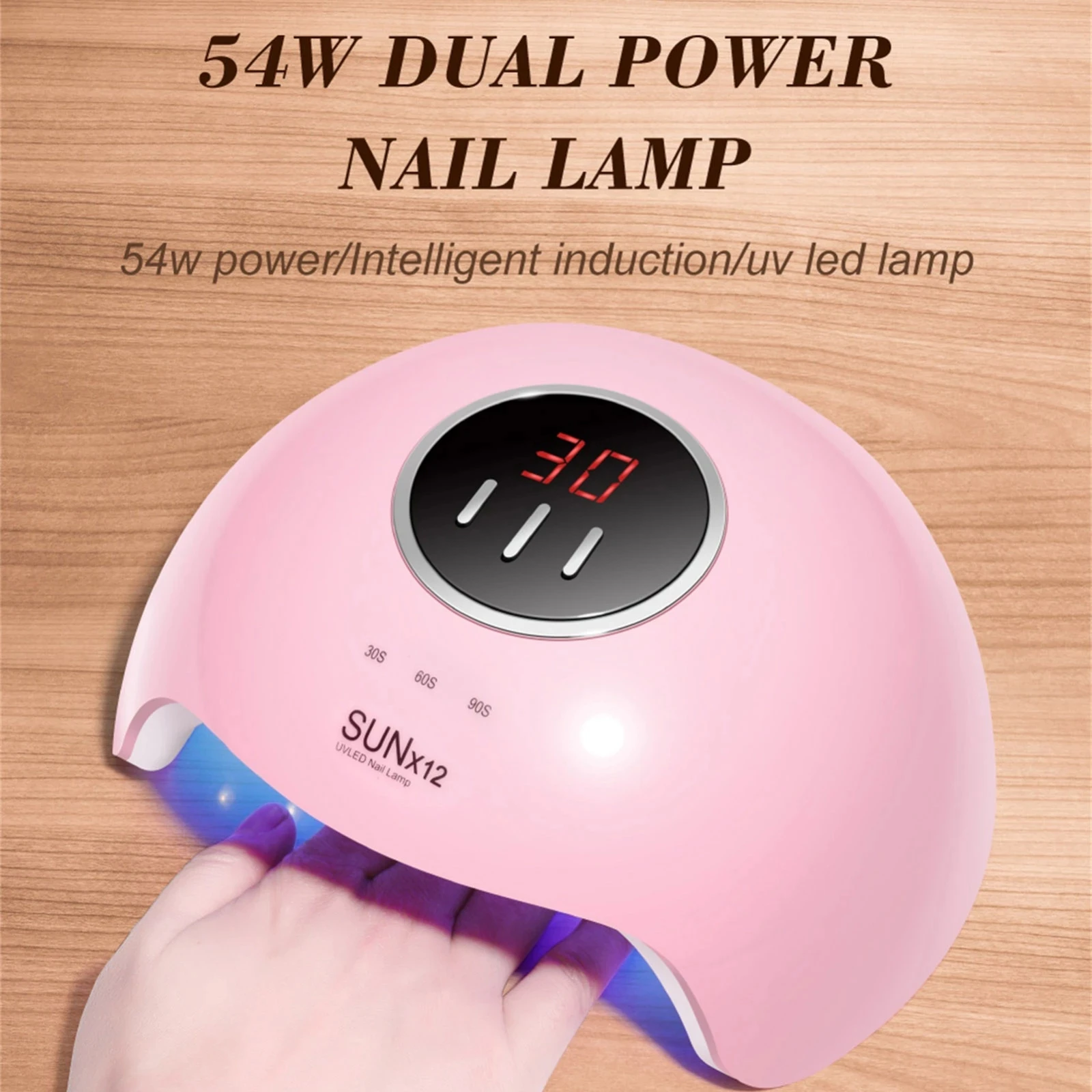 54w Led Uv Nail Lamp Gel Lacquer Dryer Gelpolish Curing Light Sun Uv Manicure Lamps Led Nail Art Lamp Nail Art Tool
54w Led Uv Nail Lamp Gel Lacquer Dryer Gelpolish Curing Light Sun Uv Manicure Lamps Led Nail Art Lamp Nail Art Tool