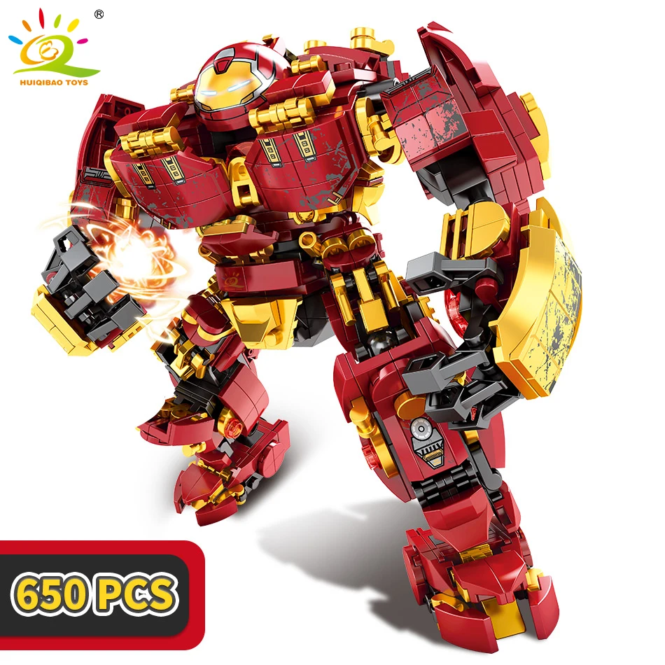 HUIQIBAO City War Super Armor Robot Building Blocks Military Warrior Mecha Figures Weapon Bricks Toys Man For Children Gift 
HUIQIBAO City War Super Armor Robot Building Blocks Military Warrior Mecha Figures Weapon Bricks Toys Man For Children Gift