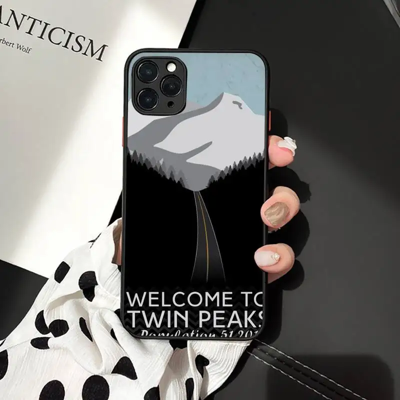 Welcome To Twin Peaks Phone Case matte transparent For iphone 7 8 11 12 plus mini x xs xr pro max cover
Welcome To Twin Peaks Phone Case matte transparent For iphone 7 8 11 12 plus mini x xs xr pro max cover