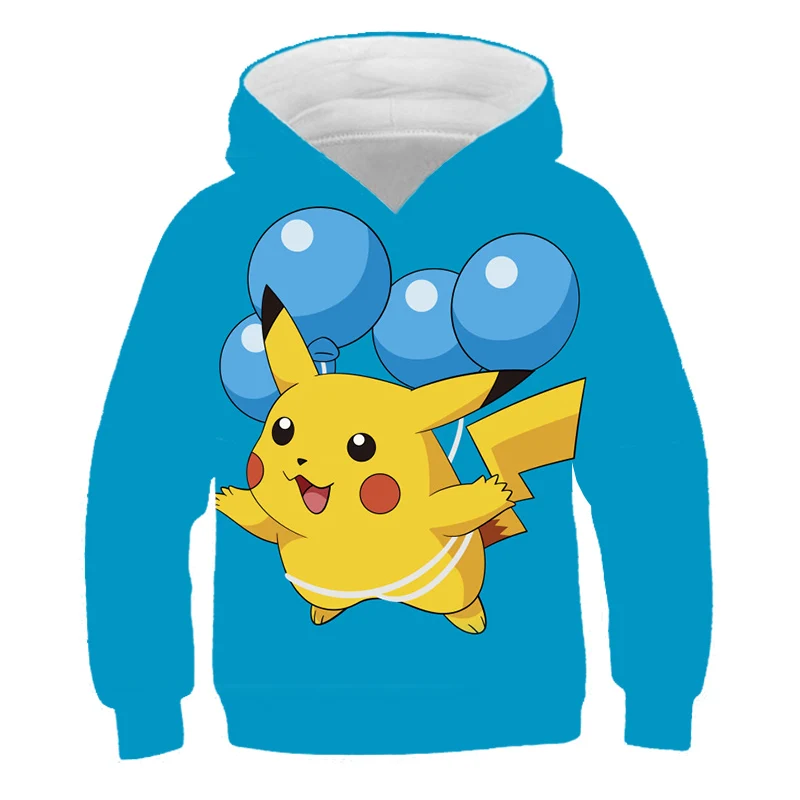2021 Pokemon Girl Boy Hoodie Spring/Fall Harajuku 4-14T Cartoon Graphic Children's Anime Baby Clothes Hoodie Sweatshirt
2021 Pokemon Girl Boy Hoodie Spring/Fall Harajuku 4-14T Cartoon Graphic Children's Anime Baby Clothes Hoodie Sweatshirt