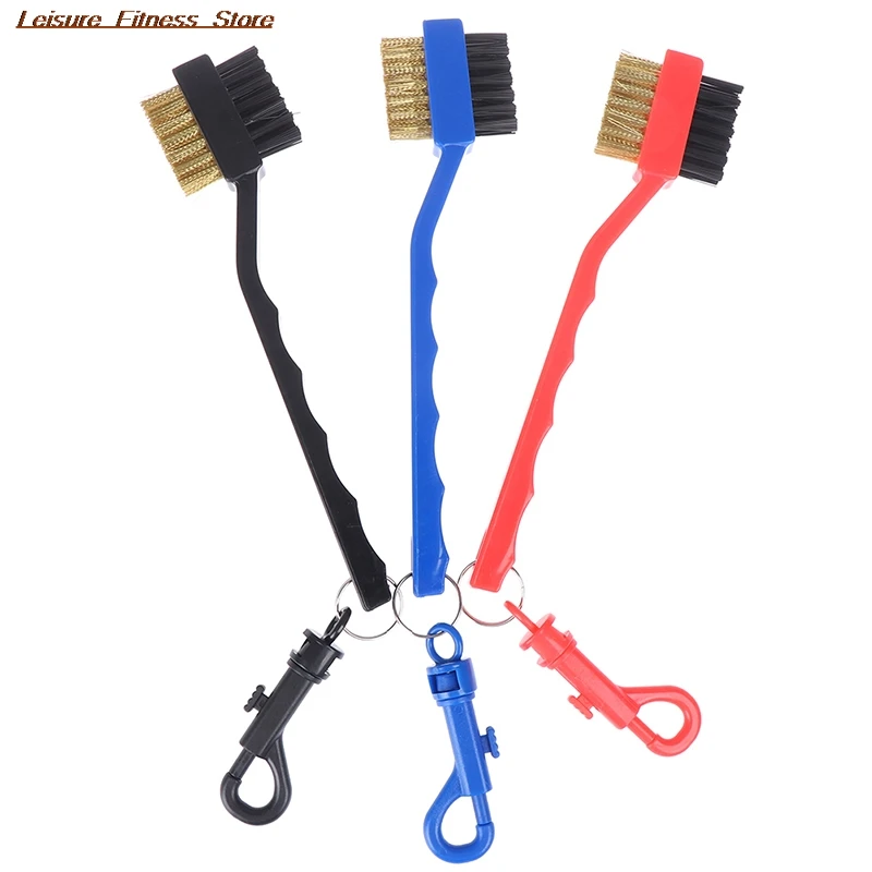 Mini Double Side Golf Brass + Nylon Golf Club Head Groove Cleaner Brush Cleaning Tool Kit with Hanger Golf Accessories&props
Mini Double Side Golf Brass + Nylon Golf Club Head Groove Cleaner Brush Cleaning Tool Kit with Hanger Golf Accessories&props