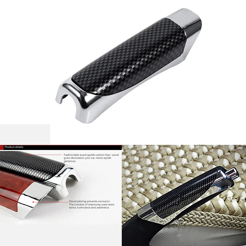 Car Carbon Grain Handbrake Cover Handbrake Protector General Motors Decorative Wooden Non-Slip Handbrake Cover Car Shift Collar
Car Carbon Grain Handbrake Cover Handbrake Protector General Motors Decorative Wooden Non-Slip Handbrake Cover Car Shift Collar