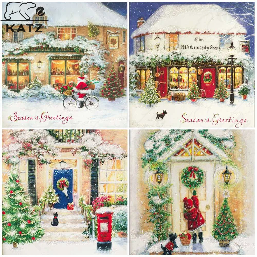 Diamond Painting 5D Christmas House Season Gift Handmade Diamond Embroidery Cartoon Cross Stitch Christmas Decoration Home
Diamond Painting 5D Christmas House Season Gift Handmade Diamond Embroidery Cartoon Cross Stitch Christmas Decoration Home