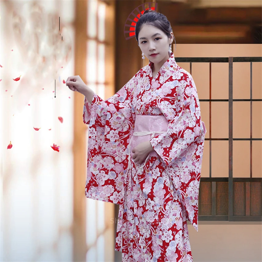 Vestido de quimono sakura menina tradicional traje haori mulher yukata banho robe com obi festa noite cosplay dia das bruxas
Vestido de quimono sakura menina tradicional traje haori mulher yukata banho robe com obi festa noite cosplay dia das bruxas