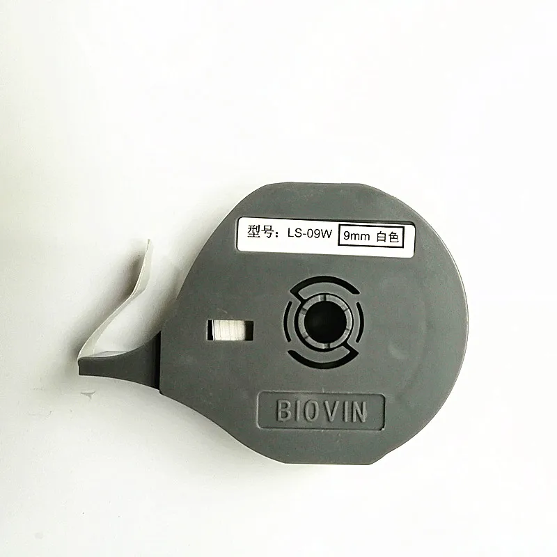 Трубка принтер чернила лента RS 80B и этикетка на кассету LS 06W белый 6 мм для biovin