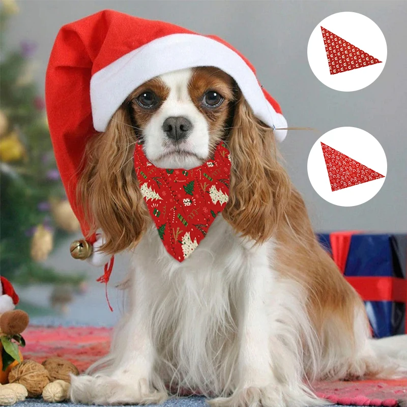 Pet Triangle Bandana Dog Cat Christmas Cotton Printing Pet Dress Triangle Scarf Saliva Scarf Snowman Pattern Bib Big Dog Decora
Pet Triangle Bandana Dog Cat Christmas Cotton Printing Pet Dress Triangle Scarf Saliva Scarf Snowman Pattern Bib Big Dog Decora