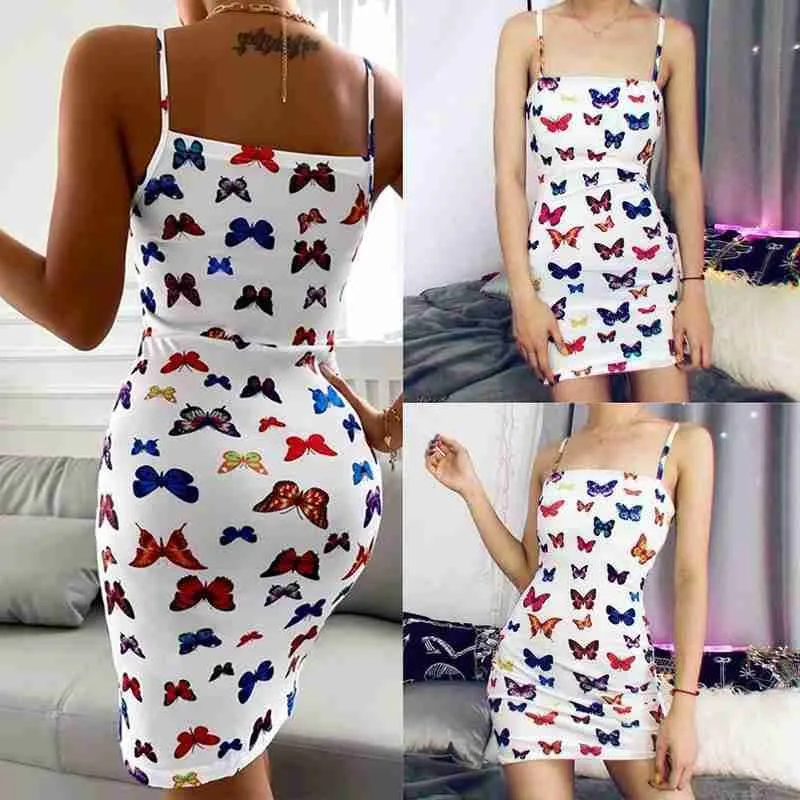 Butterfly Print Sexy Bodycon Mini Dress Vestidos Women Clothes Night Party Dresses Elegant Summer Club Strap Spaghetti U7E0
Butterfly Print Sexy Bodycon Mini Dress Vestidos Women Clothes Night Party Dresses Elegant Summer Club Strap Spaghetti U7E0