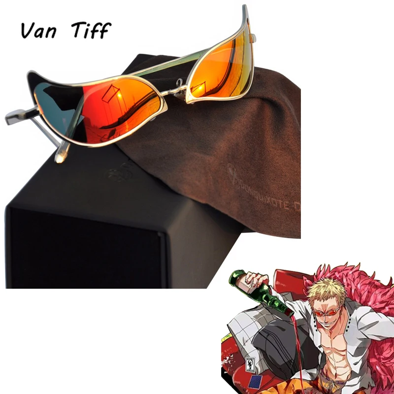 Limited Anime One Piece Donquixote Doflamingo Cosplay Sunglasses Men Women Joker Glasses Boys Girls Accessories Gift 
Limited Anime One Piece Donquixote Doflamingo Cosplay Sunglasses Men Women Joker Glasses Boys Girls Accessories Gift