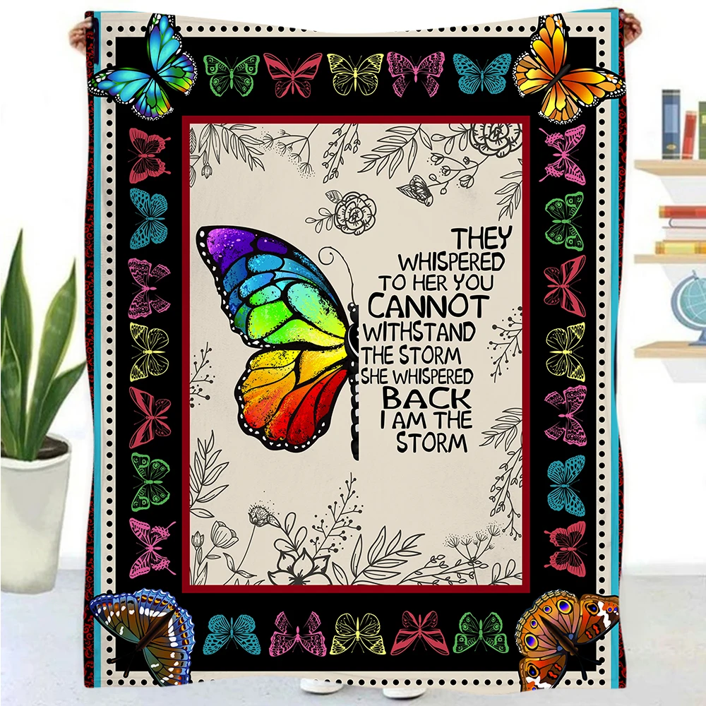 Vintage Sherpa Sofa Cover Blanket For Bed Couch Living Room Premium Home Bedroom Decorative Colorful Butterfly Print Quilt Manta
Vintage Sherpa Sofa Cover Blanket For Bed Couch Living Room Premium Home Bedroom Decorative Colorful Butterfly Print Quilt Manta