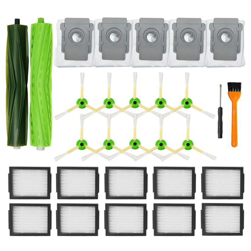 Replacement Parts for IRobot Roomba I7 I7+ I8 I3 I6+ Plus E5 E6 E7 Vacuum,Surface Brush, HEPA Filters
Replacement Parts for IRobot Roomba I7 I7+ I8 I3 I6+ Plus E5 E6 E7 Vacuum,Surface Brush, HEPA Filters