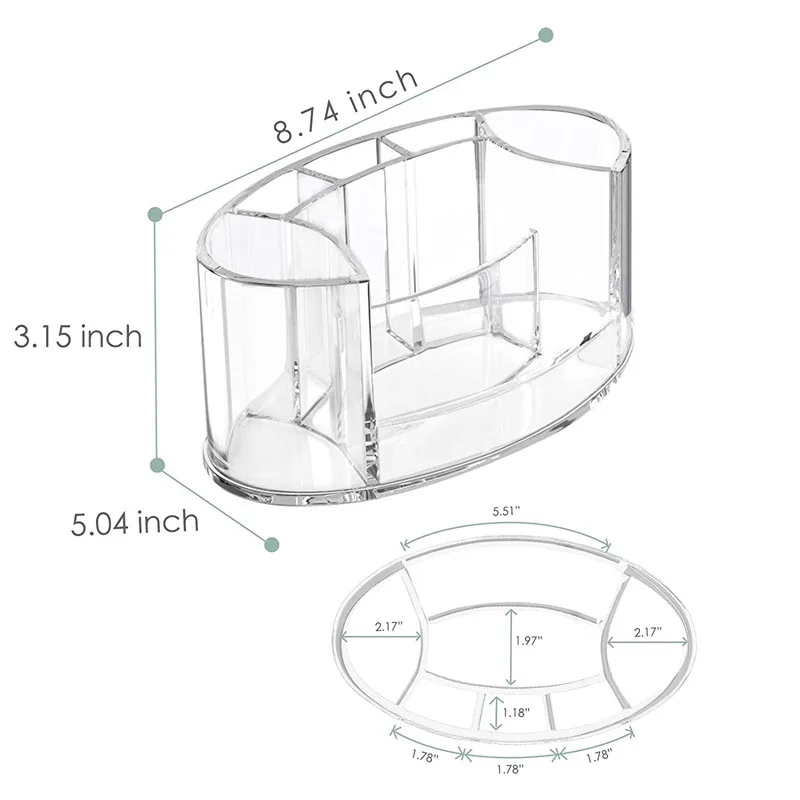 Simple Fashion Cosmetics Storage Box Spin Multi-Function Makeup Beauty Organizer Desktop Jewelry Nail Polish Makeup Container
Simple Fashion Cosmetics Storage Box Spin Multi-Function Makeup Beauty Organizer Desktop Jewelry Nail Polish Makeup Container