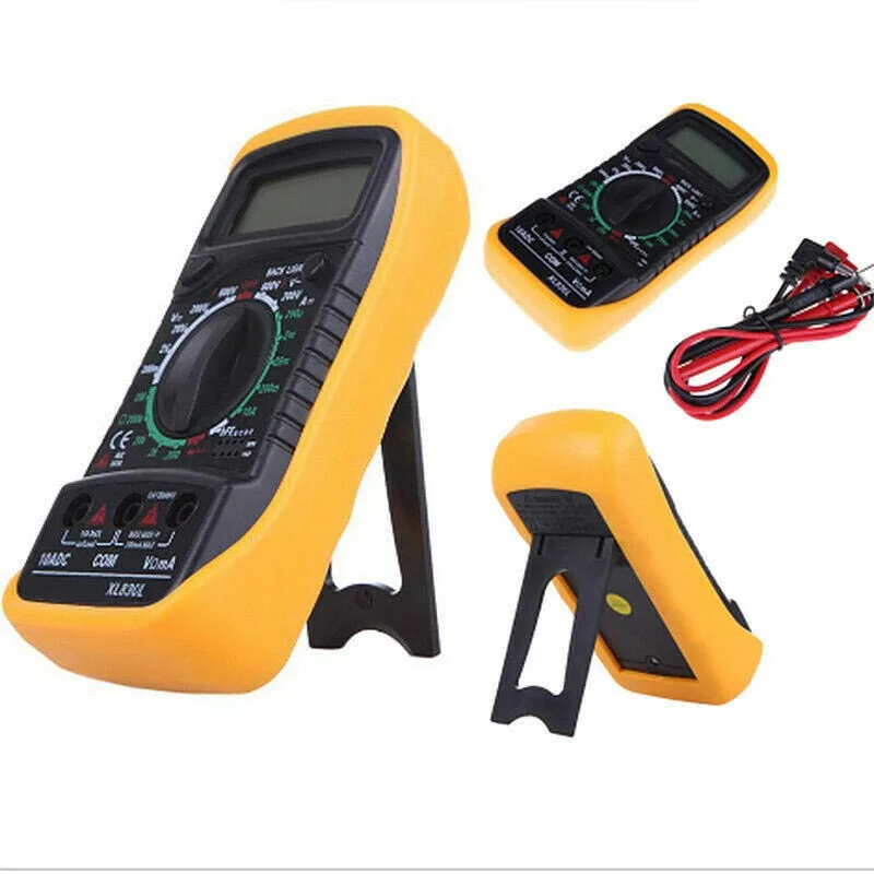 Digital Professional Multimeter Tester LCD AC/DC Liquid Crystal Current Voltmeter Electric Tools Machine Maintenance 2-3/sec
Digital Professional Multimeter Tester LCD AC/DC Liquid Crystal Current Voltmeter Electric Tools Machine Maintenance 2-3/sec