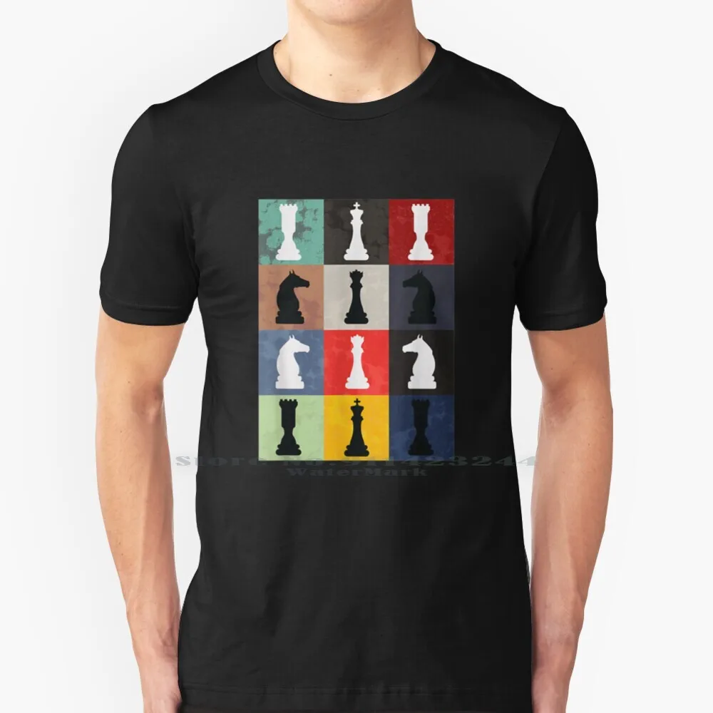 

Vintage Retro Chess-Perfect Gift For Chess Players T Shirt 100% Pure Cotton Also Perfect Fiance Farming Women From Momhusband
