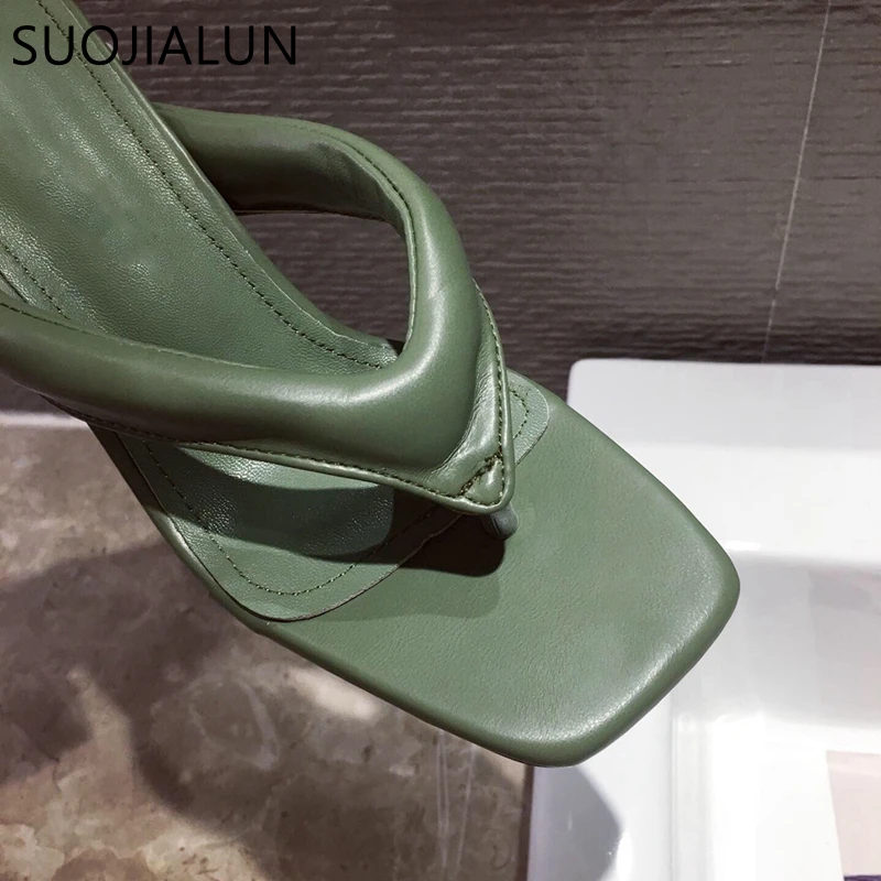 SUOJIALUN 2020 New Brand Women Summer Slippers Square High Heel Gladiator Beach Flip Flop Slides Slip On Women Outdoor Sandal
SUOJIALUN 2020 New Brand Women Summer Slippers Square High Heel Gladiator Beach Flip Flop Slides Slip On Women Outdoor Sandal
