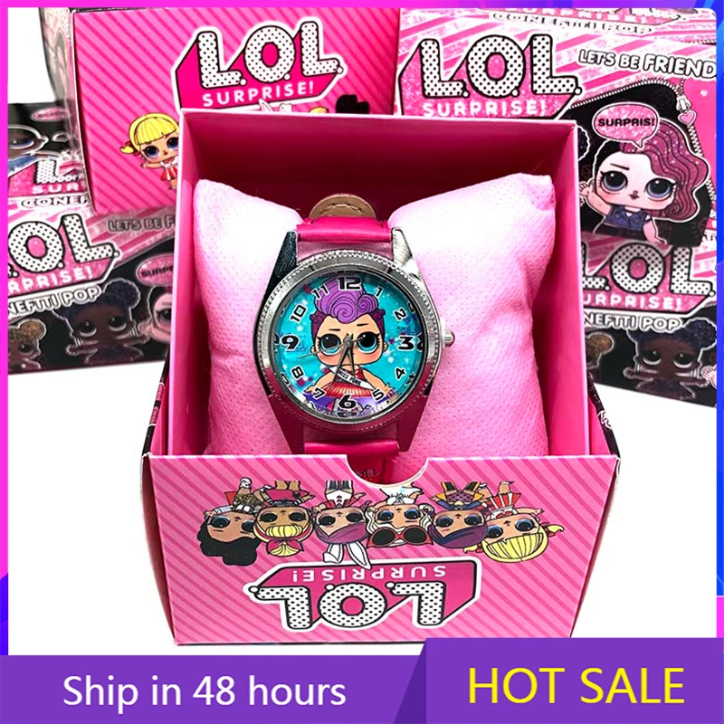 Original LOL Surprise Dolls Children's Watches PU Belt Analog Quartz Wristwatch Cartoon Girls Watch Birthday Gifts Random1pcs
Original LOL Surprise Dolls Children's Watches PU Belt Analog Quartz Wristwatch Cartoon Girls Watch Birthday Gifts Random1pcs